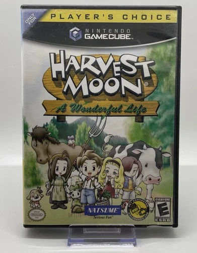 Harvest Moon: A Wonderful Life (Nintendo GameCube, 2004) Complete With Manual+