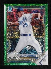 2021 Bowman Draft Chrome Green Sparkle Refractor 93/99 Ben Kudrna #BDC-73 1j7t