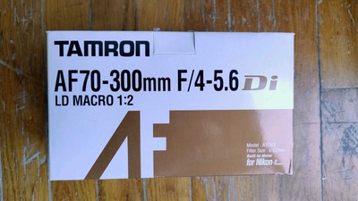 Tamron 70-300mm AF f/4-5.6 Di LD Macro Zoom for Nikon - Auto Focus Motor.