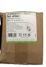 Vent Axia Lo Carbon Revive SELV 5 Continuous Extractor Fan 473851
