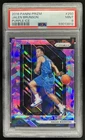2018-19 Panini Prizm Jalen Brunson RC Prizm Purple Ice #/149 Mavericks PSA 9