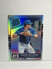 2017 Panini Donruss Optic - Rated Rookies Gavin Cecchini #55 Holo Prizm (RC)