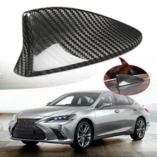 For Lexus LS IS ES UX LM RX Dry Carbon Fiber Roof Shark Fin Antenna Cover Trim