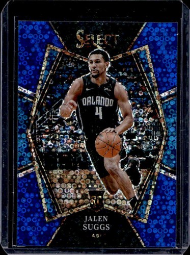 2021-22 Select Jalen Suggs Blue Disco Prizms Rookie RC Premier #/25 Magic