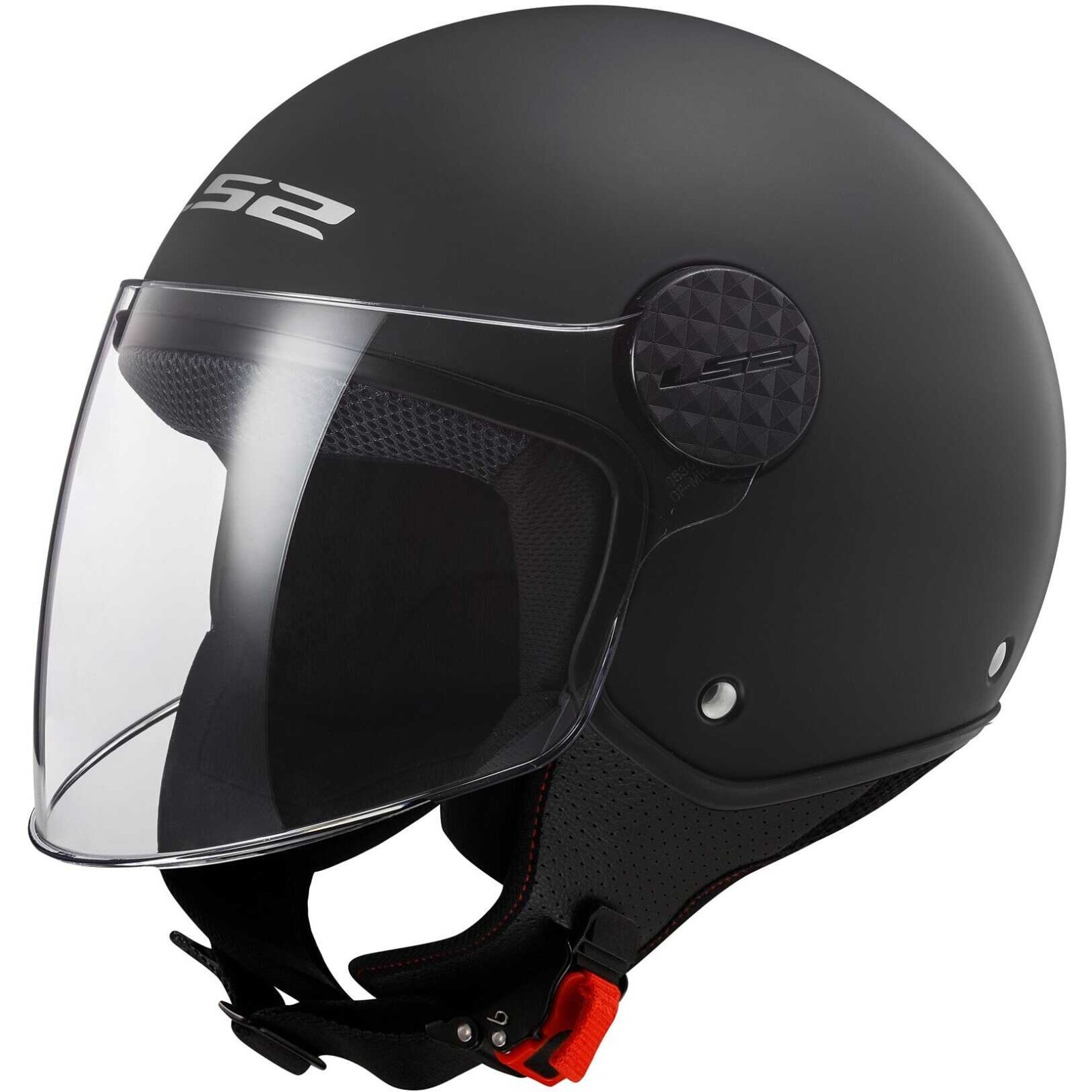 LS2 CASCO MOTO JET OF558 SPHERE II SOLID MATT BLACK 2206