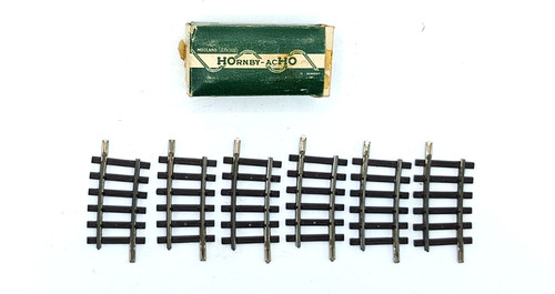 MECCANO HORNBY  HO lot de 6  1/4 de rails courbes ref 7620 | Condition: Occasion