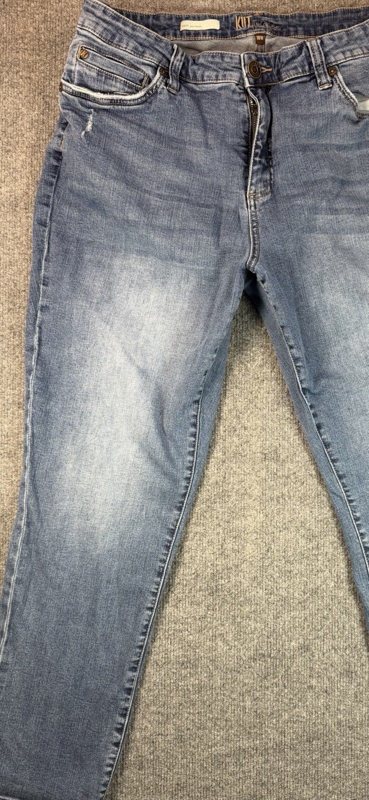 KUT From the Kloth Women's Katy Boyfriend Jeans Size 18W