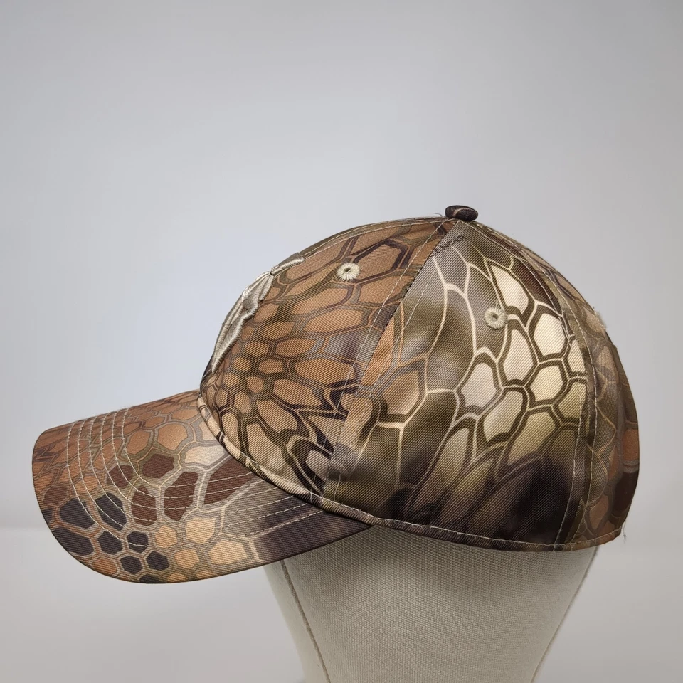 Boné de beisebol Kryptek Strapback vários tamanhos ajustável bordado 6 painéis - Imagem 3 de 4