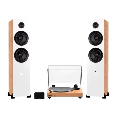 Fluance RT85N Vinyl Turntable, PA10 Preamp, Ai81 Powered Floorstanding Speakers