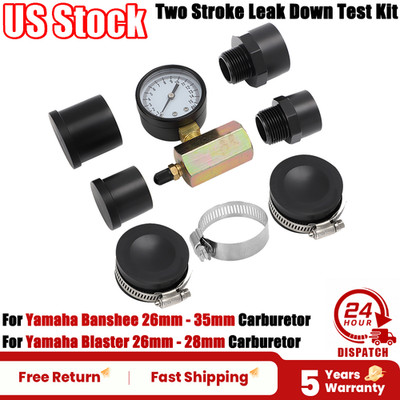 For Yamaha Banshee 26mm - 35mm Blaster 26- 28mm Two Stroke Leak Down Test Kit US