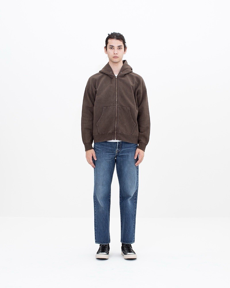 Visvim SS26 Jumbo SB Hoodie F.Z. (N.D.), Mud, Size 1 image 4