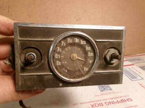 1938 CHEVROLET CAR RADIO CONTROL HEAD UNIT COUPE SEDAN CONVERTIBLE GM ORIGINAL - Picture 2 of 8