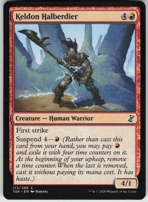 MTG Keldon Halberdier 173 Time Spiral: Remastered C Normal NM
