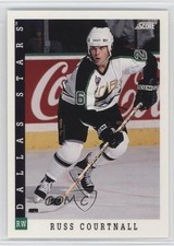 1993-94 Score Canadian Russ Courtnall #130 0a4