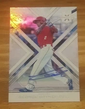 2016 Elite Extra Edition Autographs George Bryner Bell Oakland Athletics 