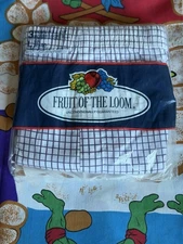 New Old Stock Fruit of the Loom Large 3 Men's Full Cut Boxer Shorts 1994 Vintage