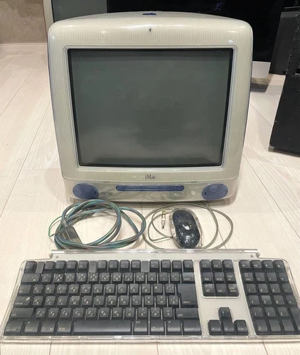 Rare Apple iMac DV Skeleton Indigo Desktop Parts Interior Junk Japan JP