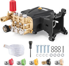 Pompa per Idropulitrice, Stantuffo Orizzontale a Tripla Pompa, Albero 25,4 Mm Ki