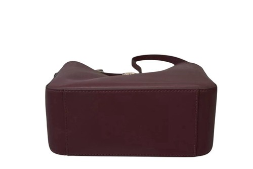 MICHAEL KORS LYRA SMALL BUCKET SHOULDER LEATHER BAG OXBLOOD - Imagen 4 de 14