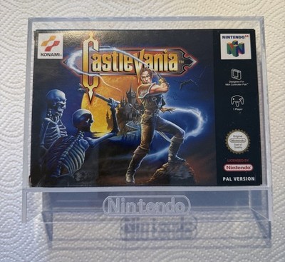 Castlevania Nintendo 64 N64 OVP CIB Traumzustand (Acrylcase)