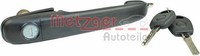 TüRgriff Vorne Links Rechts Metzger 2310540 FüR Seat VW
