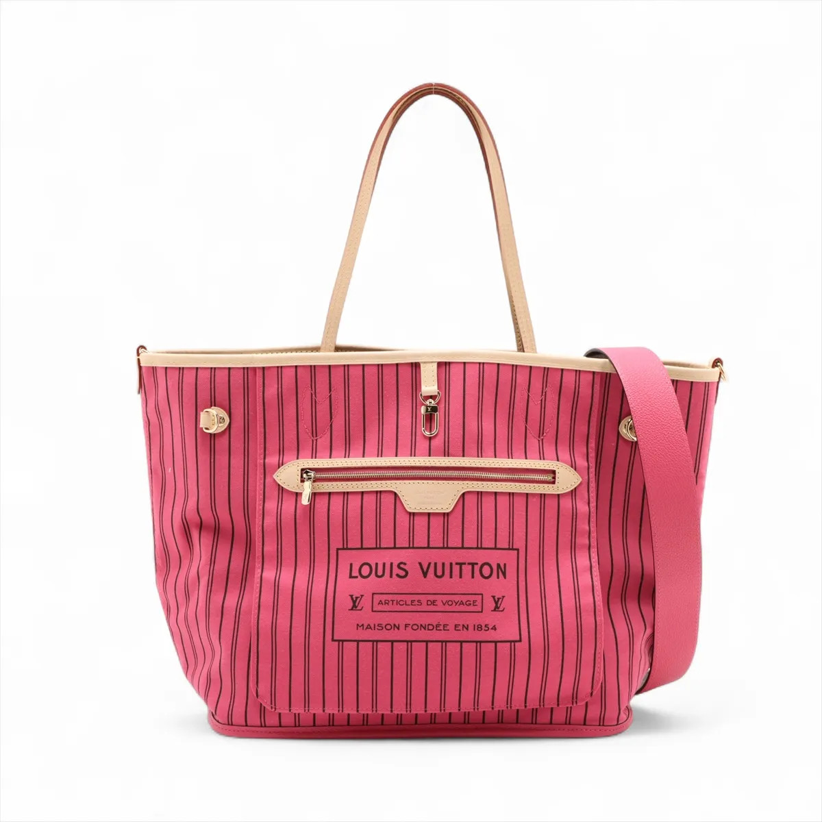 Louis Vuitton Monogram Neverfull MM M12257 Inside Out Tote Brown-image