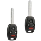 2 Replacement For 2003 2004 2005 2006 2007 Honda Accord Key Fob Remote