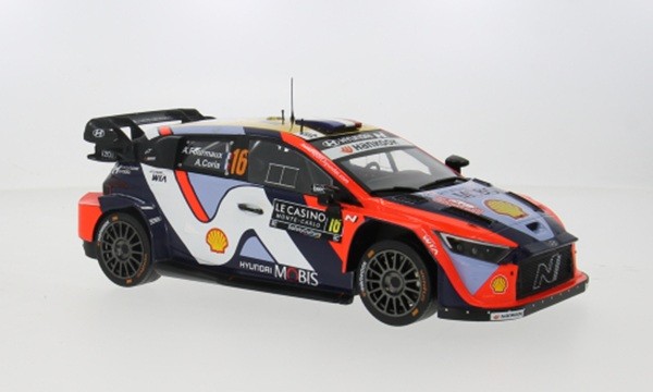 IXO 1:18 IXO18RMC230A.22 2025 Hyundai i20 N Rally1 WRC Monte Carlo