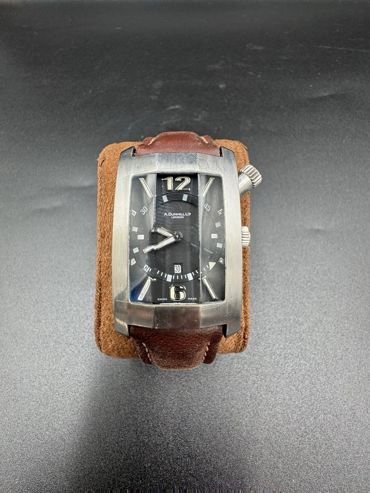 Reloj Pulsera Hombre Vintage Alfred Dunhill Dunhillion City Diver Automático 8039 50M Foto 3 de 4