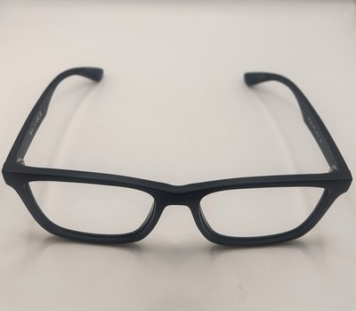 Ray-Ban Eyeglasses RB 7025 2077 Matte Black Square Frame 57[]17 145 Case/ Cloth