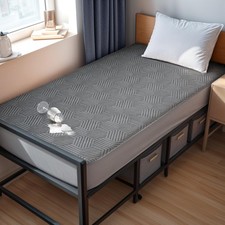 100 Waterproof Mattress Protector with High Resistance to Liquid, Breathable...