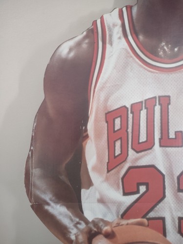 1996 Michael Jordan Life-Size Standup Cardboard Standee Cutout Upper Deck READ - Picture 5 of 23