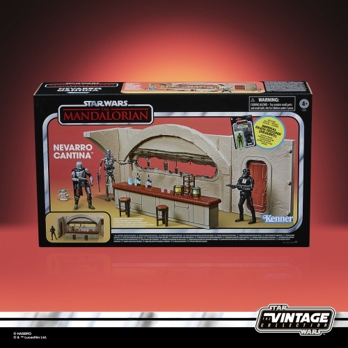 Star Wars The Vintage Coll. Mandalorian Nevarro Cantina Playset & Imperial Death-image
