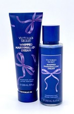 Victoria's Secret WHIPPED MARSHMALLOW DREAM Mist  Lotion 2 pc Full Size Set New