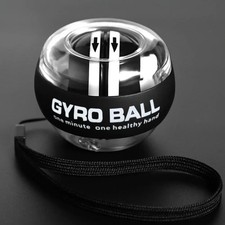 Self-Starting Gyro Ball Wrist & Forearm Strength Trainer Hand Grip Exerciser