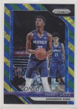 2018-19 Panini Prizm Choice Blue Yellow & Green Prizm Harry Giles #201 0h7