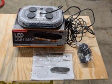 Buyers Products 8891082 - Class 1 Low Profile Oval Mini Light Bar - Amberclear