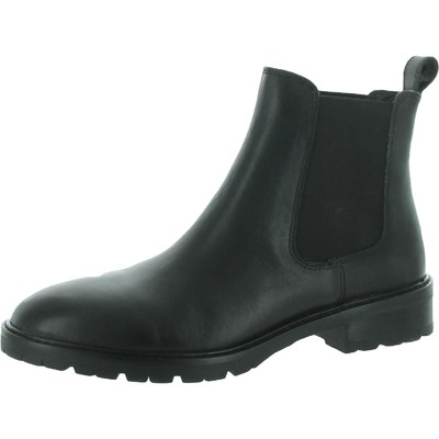 Steve Madden Womens Leopold-F Black Chelsea Boots 8.5 Medium (B,M) BHFO 9684