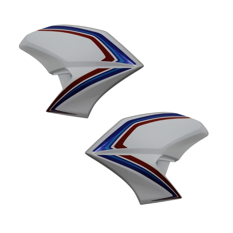 FUNDA EXTERIOR DELANTERA IZQUIERDA DERECHA HONDA CB125F GLR125 2014-2020 BLANCA Foto 4 de 4