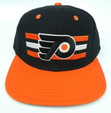 PHILADELPHIA FLYERS NHL VINTAGE SNAPBACK RETRO 2-TONE CAP HAT NEW BAR