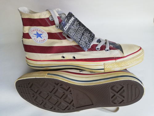 Bandera Americana Converse All Star Chuck Taylor De Colección Nueva, Estilo Envejecido - Imagen 3 de 16