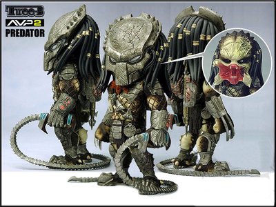 Plastic arts Three-B 3B AVPR set of 3 (predalien, predator and