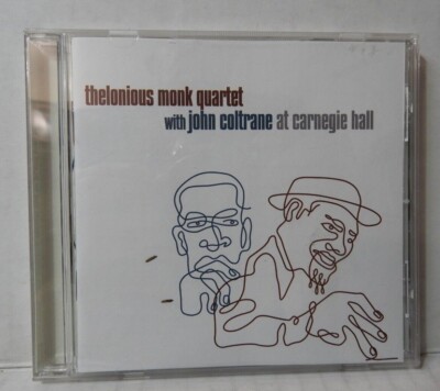 THELONIOUS MONK QUARTET (With John Coltrane At Carnegie Hall)  JAZZ CD EX/EX!!!