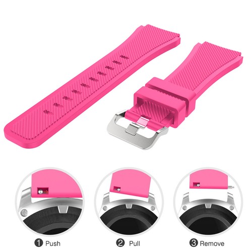 Silicone Replacement Watch Band Strap for LG Watch R W100 LG Watch Urbane W150 - Picture 31 of 43