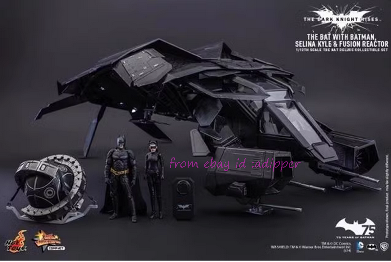 Hot Toys Mmsc002 1/12 The Dark Knight Rises The Bat Deluxe