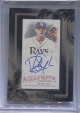 RICHIE SHAFFER 2016 Topps Allen Ginter Framed Mini Black Auto 12/25 Autograph SP