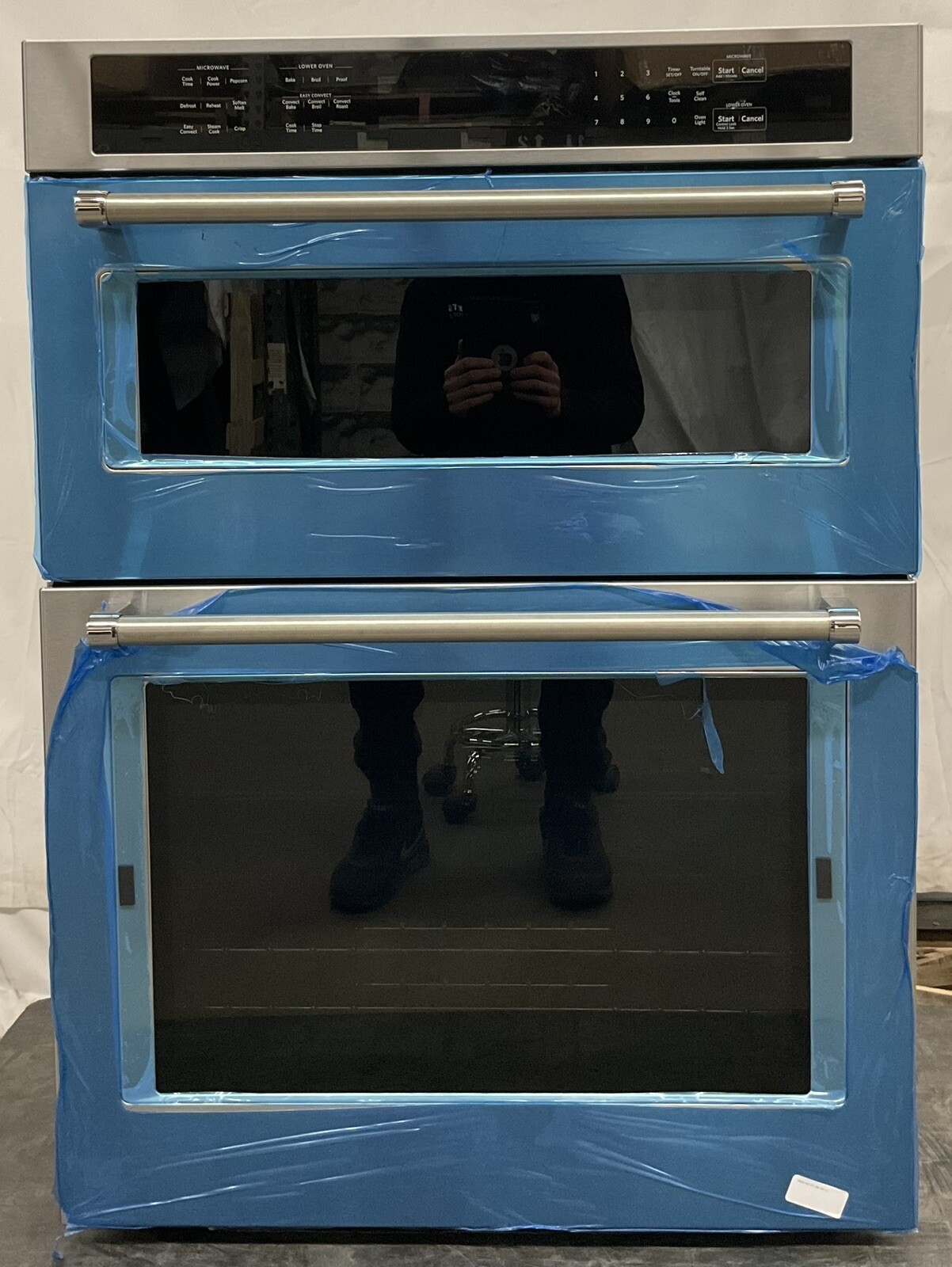 KitchenAid KOCE500ESS 30" Electric Convection Wall Oven w/Microwave SS