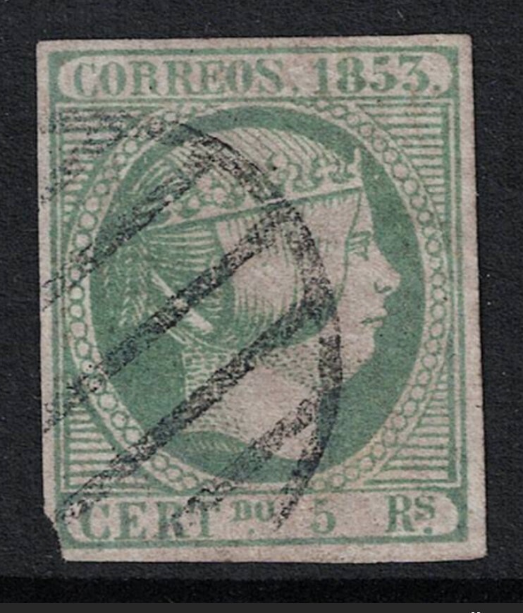 España SC# 22 Usado / Pequeño Inferior Izquierdo Cnr Dmg / Sin Otros Fallos - S25920