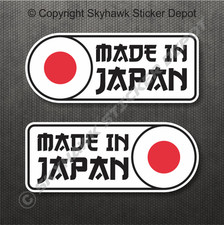 Made In Japan Flag Bumper Sticker Vinyl Decal Japanese Car Jdm Sticker Made In Japan Flag Bumper Sticker Vinyl Decal Japanese Car Jdm Sticker