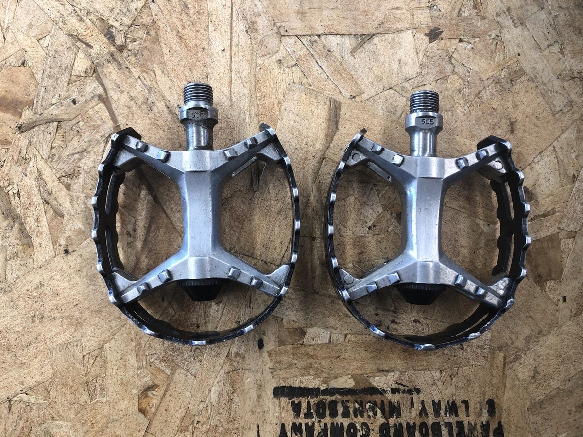 Old School BMX Suntour XCII Pedals No Brace Bear Trap 9 16 XC II XC2 XC 2 OG